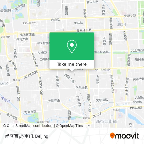 尚客百货-南门 map