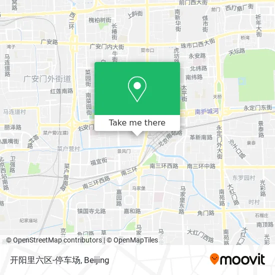 开阳里六区-停车场 map