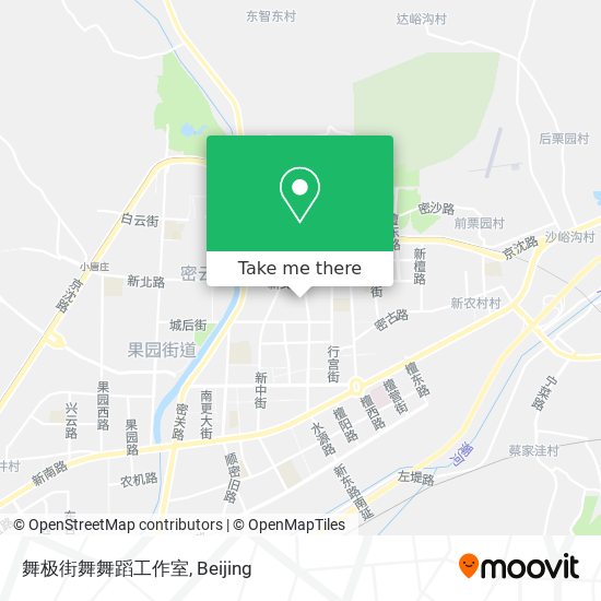 舞极街舞舞蹈工作室 map