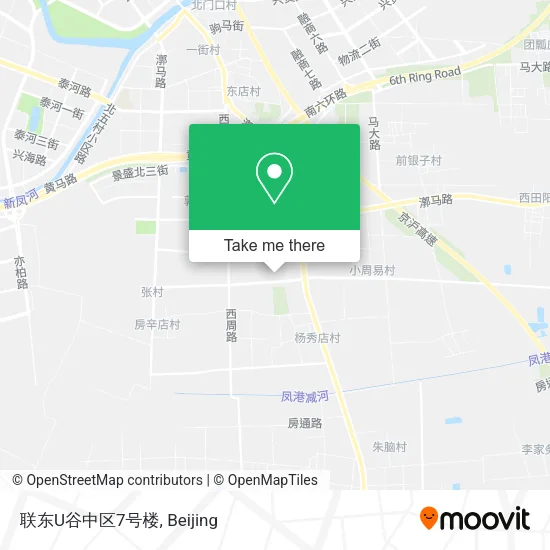 联东U谷中区7号楼 map