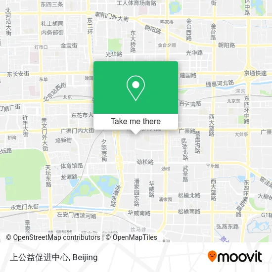 上公益促进中心 map