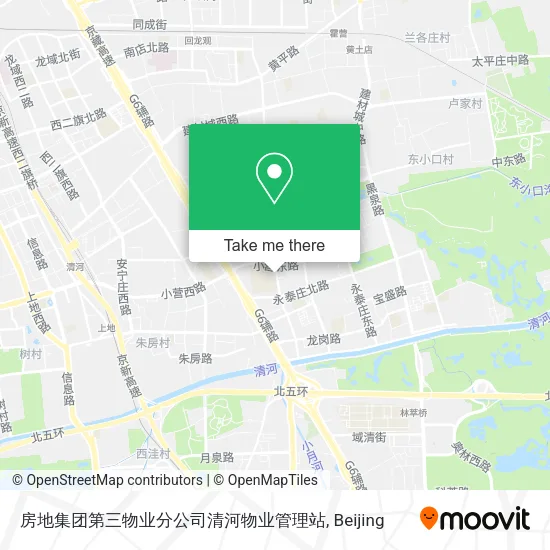 房地集团第三物业分公司清河物业管理站 map