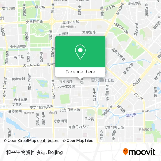 和平里物资回收站 map