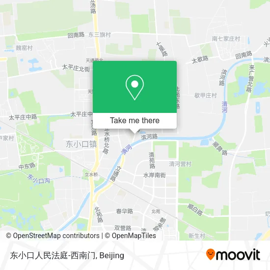 东小口人民法庭-西南门 map