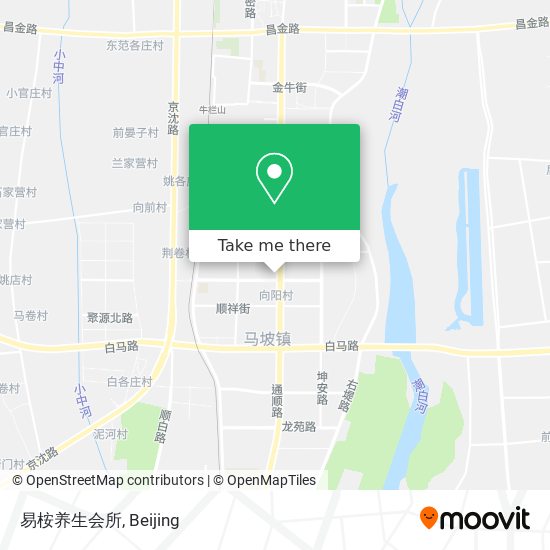 易桉养生会所 map