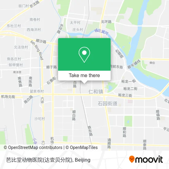 芭比堂动物医院(达壹贝分院) map