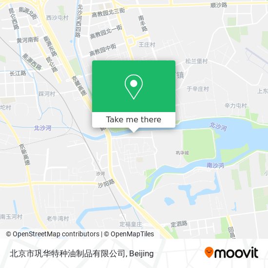 北京市巩华特种油制品有限公司 map