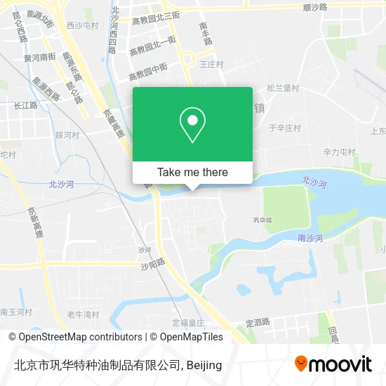 北京市巩华特种油制品有限公司 map