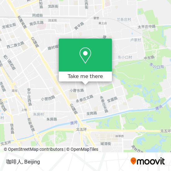 咖啡人 map