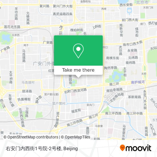 右安门内西街1号院-2号楼 map