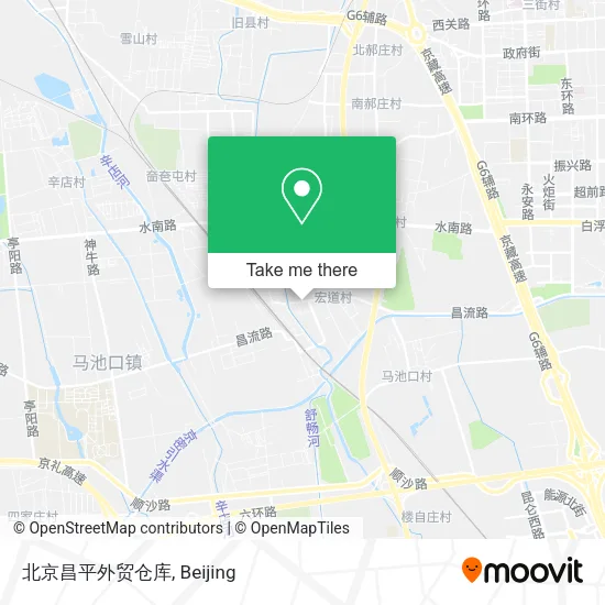 北京昌平外贸仓库 map