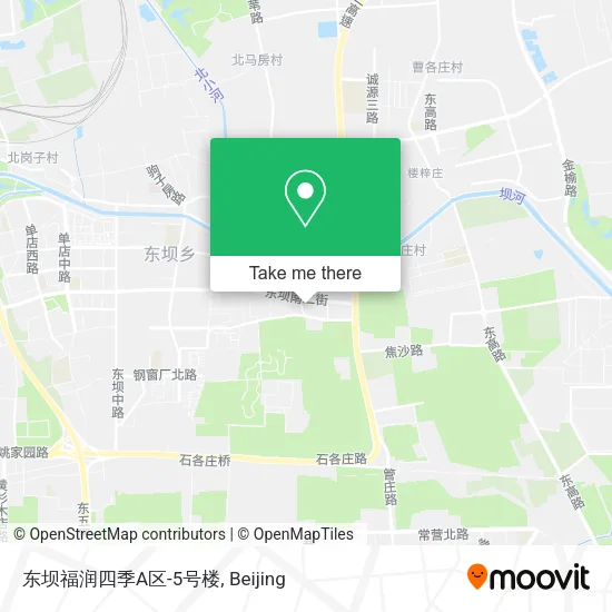 东坝福润四季A区-5号楼 map