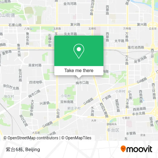 紫台6栋 map