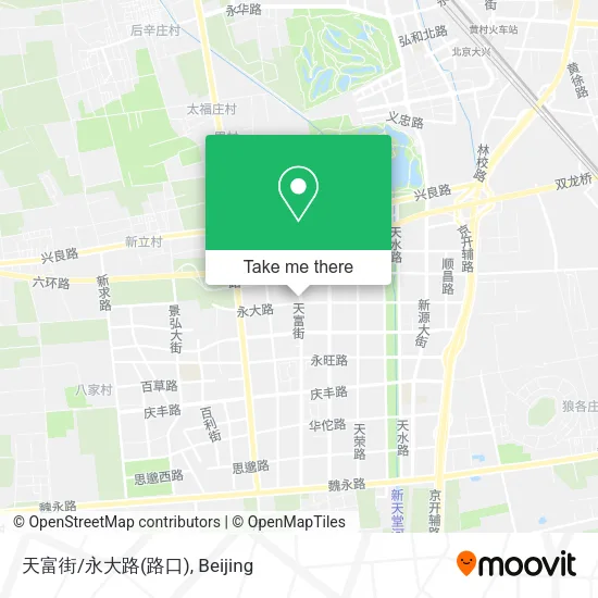 天富街/永大路(路口) map
