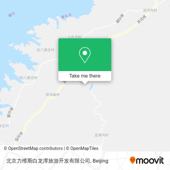 北京力维斯白龙潭旅游开发有限公司 map