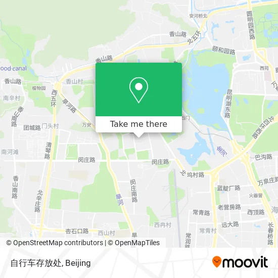 自行车存放处 map