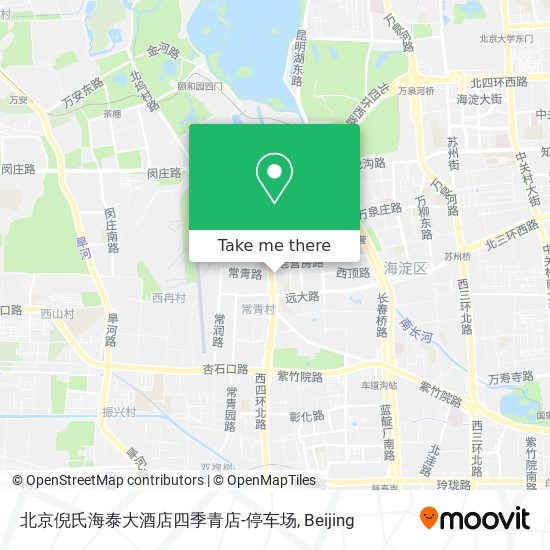 北京倪氏海泰大酒店四季青店-停车场 map