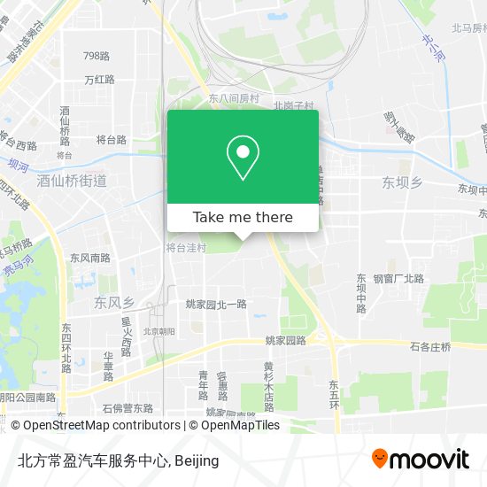 北方常盈汽车服务中心 map