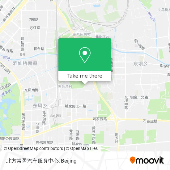 北方常盈汽车服务中心 map