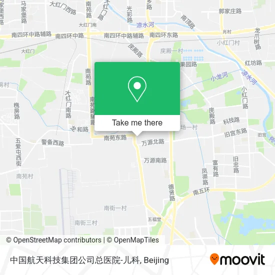 中国航天科技集团公司总医院-儿科 map