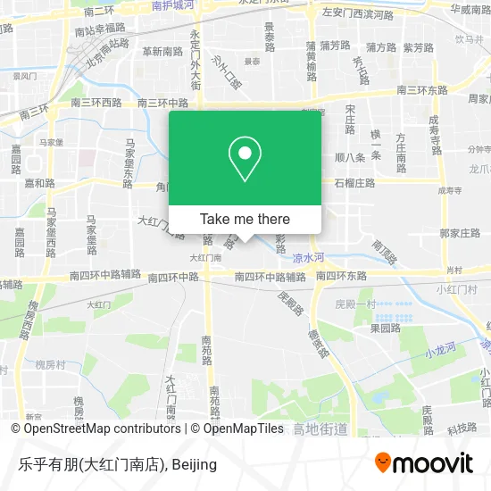 乐乎有朋(大红门南店) map