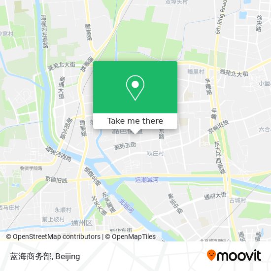 蓝海商务部 map