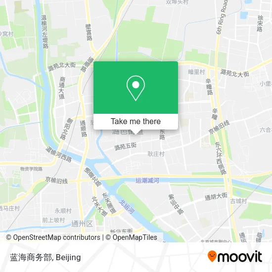 蓝海商务部 map