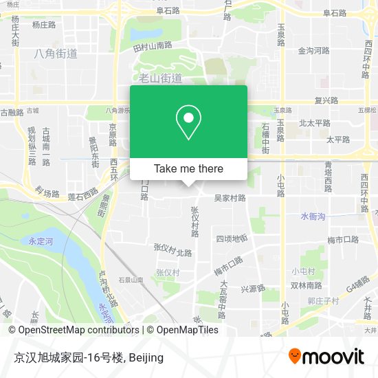 京汉旭城家园-16号楼 map