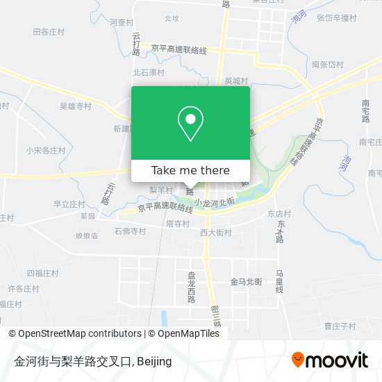 金河街与梨羊路交叉口 map