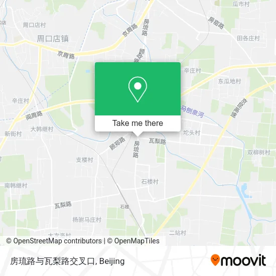 房琉路与瓦梨路交叉口 map