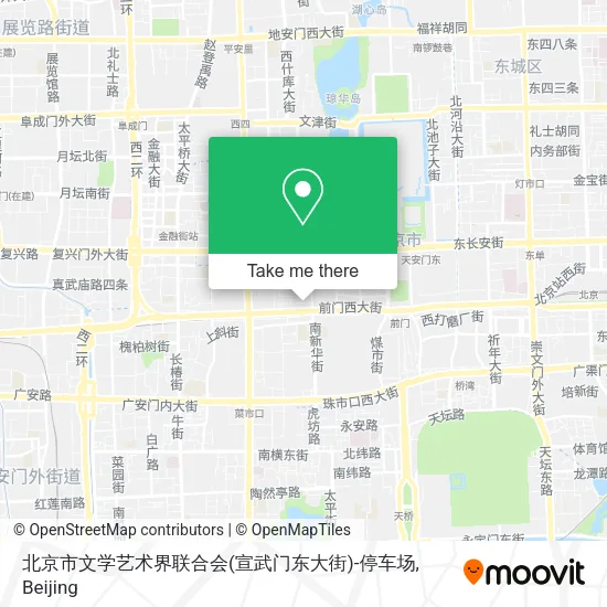北京市文学艺术界联合会(宣武门东大街)-停车场 map
