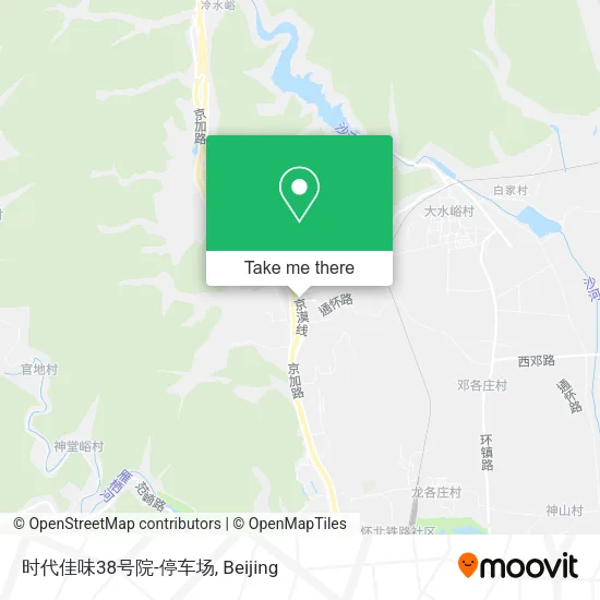 时代佳味38号院-停车场 map