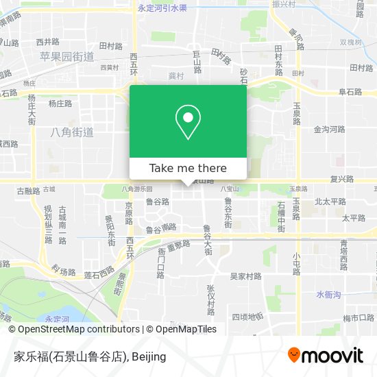 家乐福(石景山鲁谷店) map
