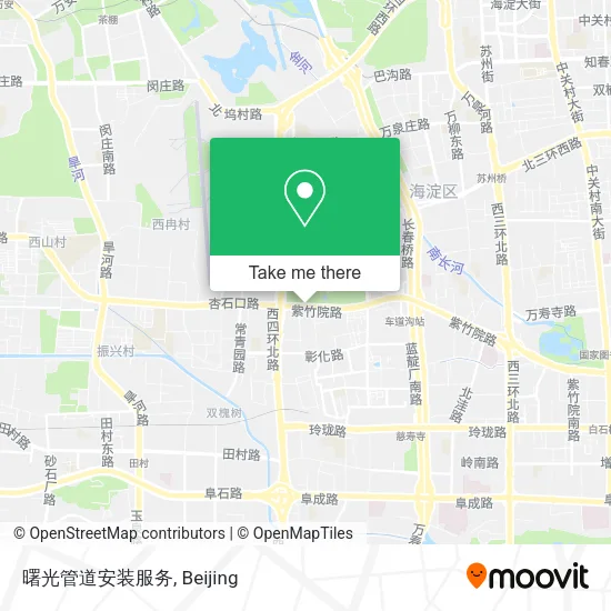 曙光管道安装服务 map