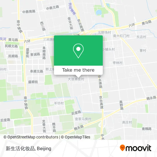 新生活化妆品 map