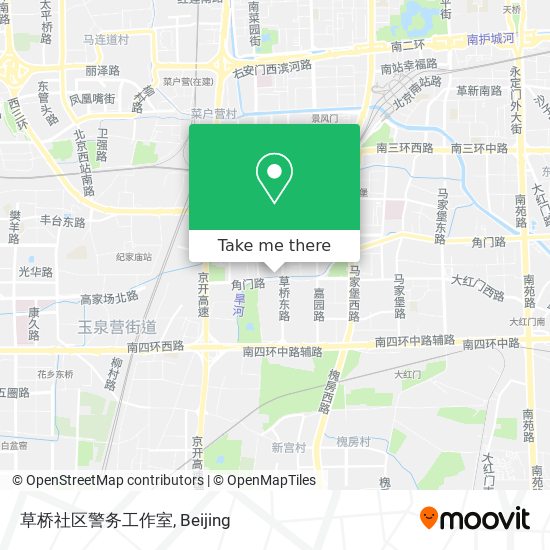 草桥社区警务工作室 map