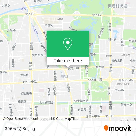 306医院 map