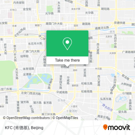 KFC (肯德基) map