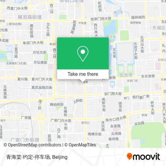 青海棠·约定-停车场 map