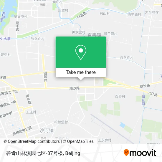 碧肯山林溪园七区-37号楼 map