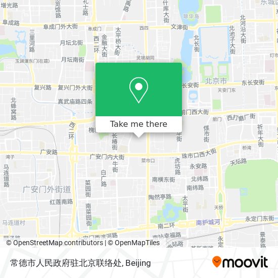 常德市人民政府驻北京联络处 map
