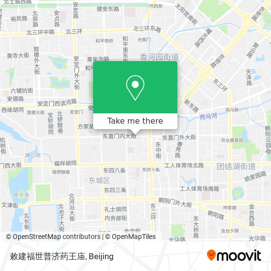 敕建福世普济药王庙 map