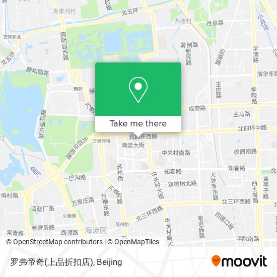 罗弗帝奇(上品折扣店) map