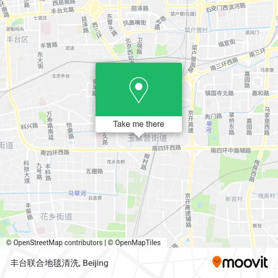 丰台联合地毯清洗 map