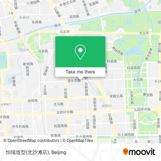 怡瑞造型(北沙滩店) map