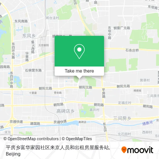 平房乡富华家园社区来京人员和出租房屋服务站 map