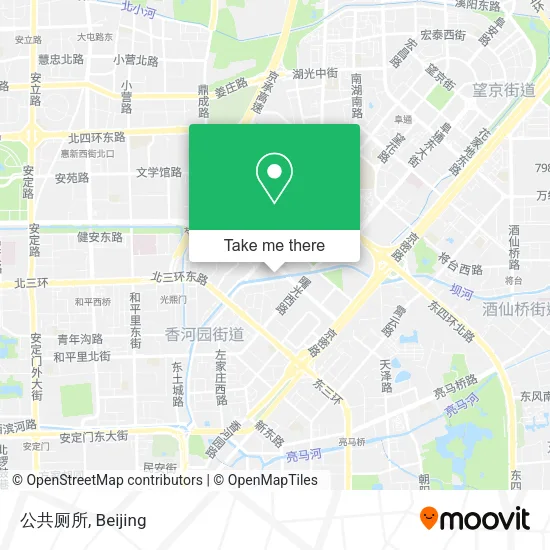 公共厕所 map