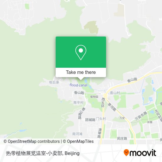 热带植物展览温室-小卖部 map