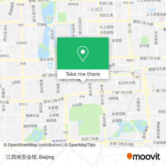 江西南安会馆 map