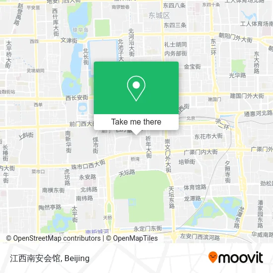 江西南安会馆 map
